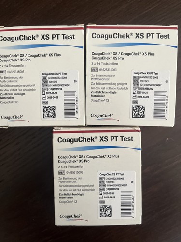 Coagucheck test 2x24 - coagucheck, xs
