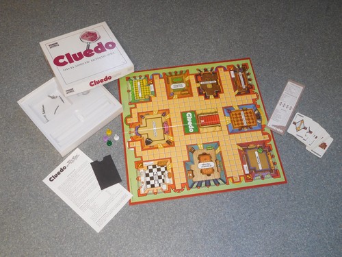 Parker cluedo spiel - spiel, das