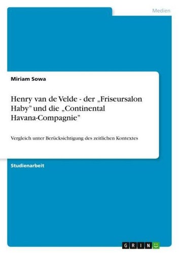 Henry van velde der - van, de