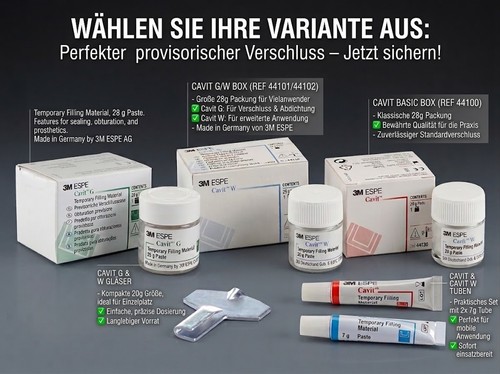 Cavit zahnfüllung kronen - cavit,