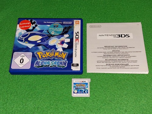 Pokemon alpha saphir nintendo - saphir,