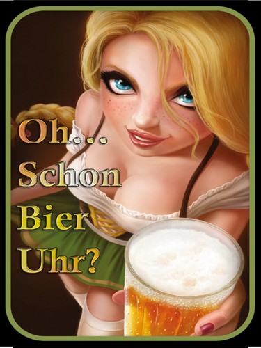 Blechschild 30x40 pinup - 30x40, oh