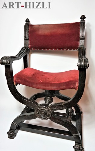Antiker stuhl italienischeer - antiker,