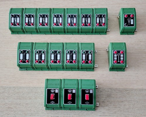17x fleischmann stellpult - stellpult, /