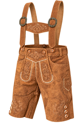 Herren trachtenlederhose kurz - trachtenlederhose,