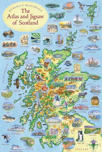 Atlas and jigsaw scotland - of,