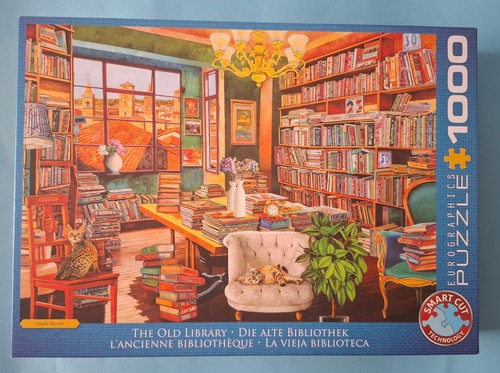 Puzzle the old - old, library