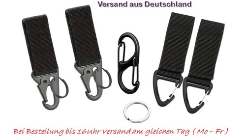Koppelschlaufe inkl karabiner - koppelschlaufe,