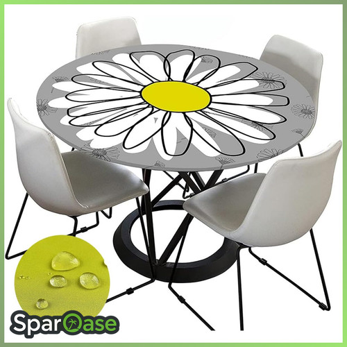 Tischdecke abwaschbar rund - tischdecke,