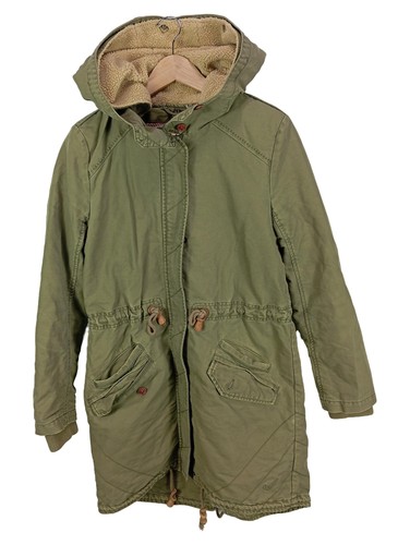 Damen campus parka mit - damen, kapuze