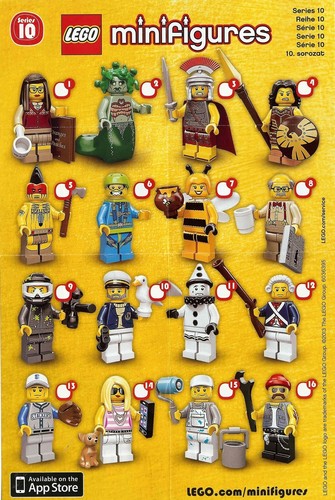 Lego figur sammelfigur 71001 - figur,
