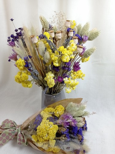 Diy trockenblumen bund - trockenblumen,