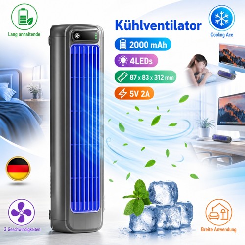 Kühlventilator leise 2000mah - leise,