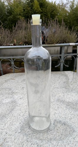 Liter weinflasche weinbrand - 3,