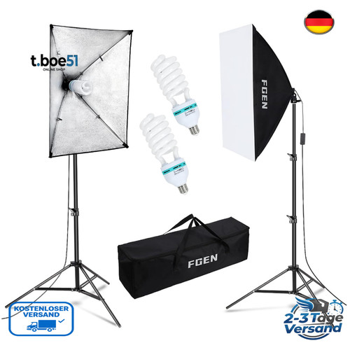 Fgen softbox set - softbox, lichtstative
