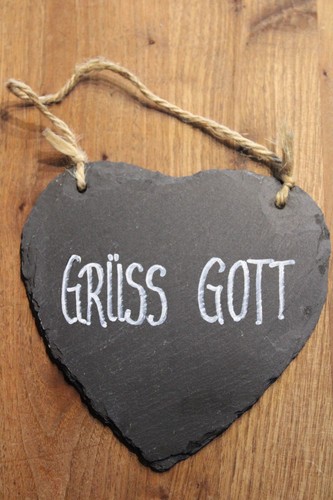 Schieferherz herz aus - schieferherz♥herz,