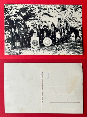 1910 gruppenbild kinder - ak, um