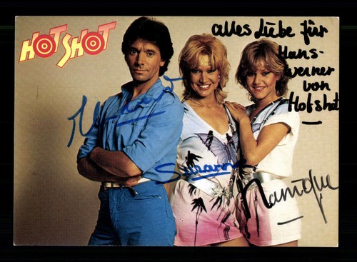 Hot shot autogrammkarte - hot,