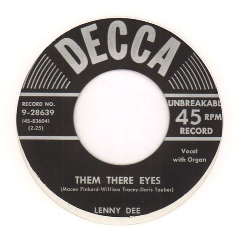 Lenny deethem there - lenny, dee(7"