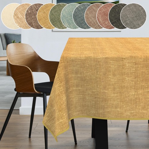 Tischdecke abwaschbar stoff - tischdecke,