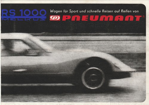 Ddr prospekt melkus 1000 - ddr,