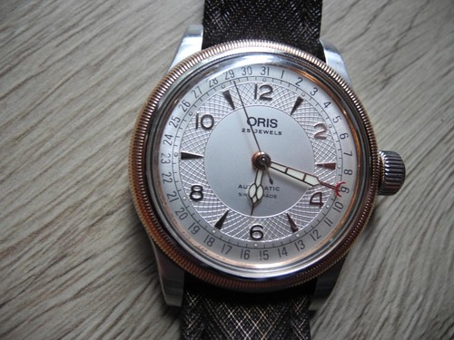 Oris big crown - big, date