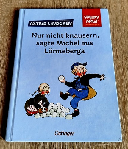 Nur nicht knausern - ,, sagte