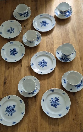 Meissen porzellan blaue blume - meissen,