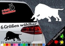 Stier aufkleber größen 21 - aufkleber,
