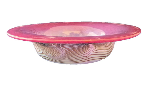 Eisch kunstglas schale 1983 - eisch,
