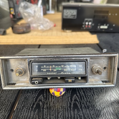 Becker monza autoradio - becker,