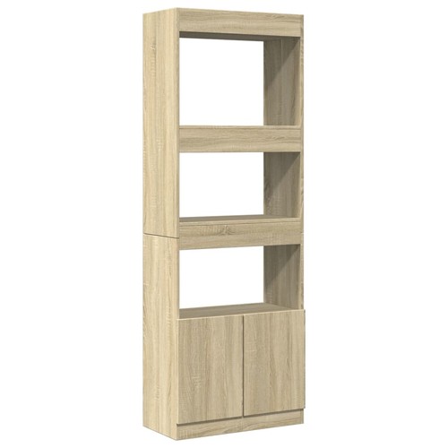 Highboard 63x33x180 sonoma - highboard, cm