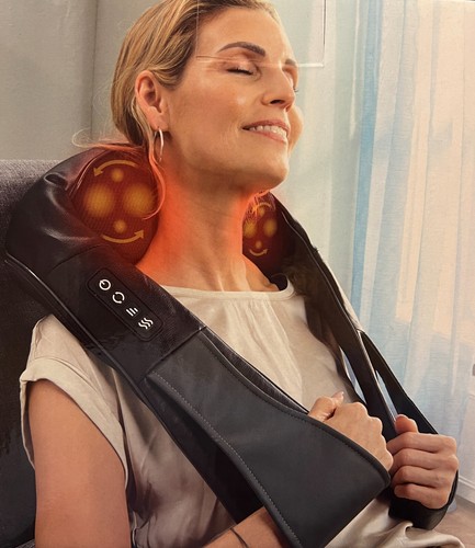 Nackenmassagegerät mit wärme - mit,