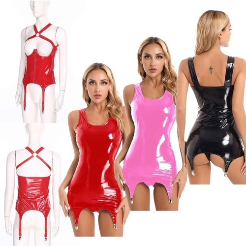Damen korsett leder latex - damen,