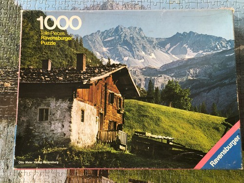 Puzzle lechtaler alpen vintage - lechtaler,