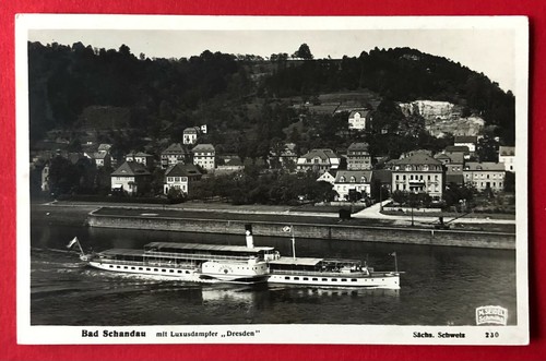 Foto bad schandau - foto, ak