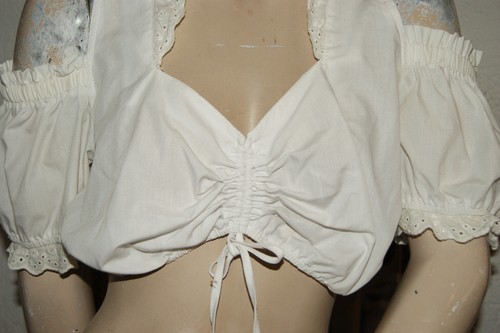 Trachten bluse weiß - bluse,