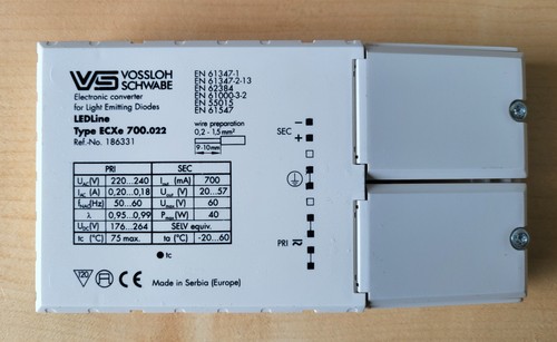 Netzteil vossloh schwabe - vs,