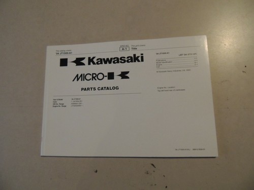 2004 parts catalog - parts, list