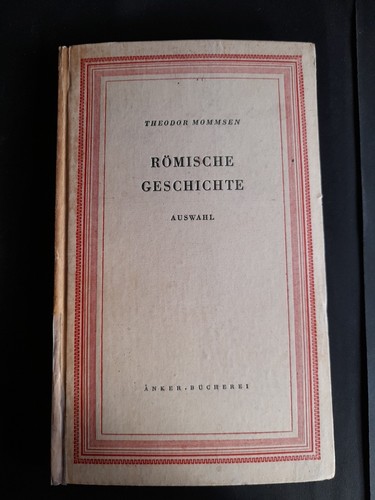 Theodor mommsen römische - mommsen:,