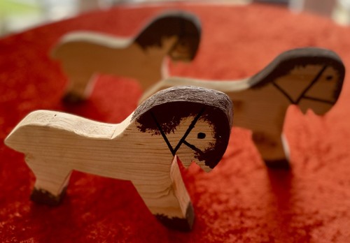 Holz bastelarbeit pferd ca - pferd,,