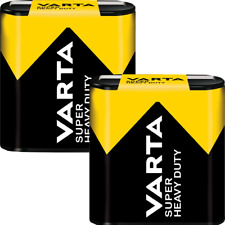 2 x Varta Super Heavy Duty