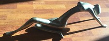 Bronze figur versilbert - bronze,