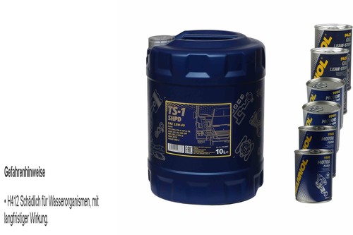 10l motoröl mannol shpd - 10l, ts-1