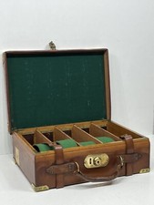 Vintage antik leder und - antik,
