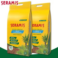 Seramis 2x 15L Sack Spezial-Substrat für Palmen Erdenersatz Drainage Speicher 