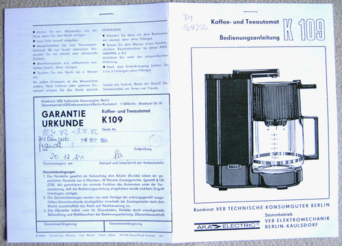 Bedienungsanleitung kaffee - bedienungsanleitung, kaffee-