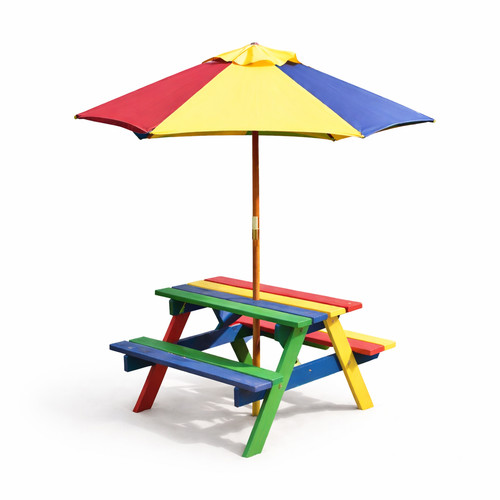 Kinder picknick tisch holz - kinder,