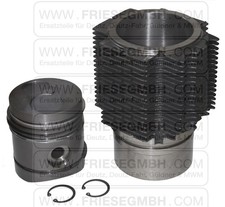 Zylinder mit Kolben Güldner