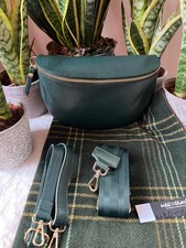 Echtleder Bauchtasche mit
